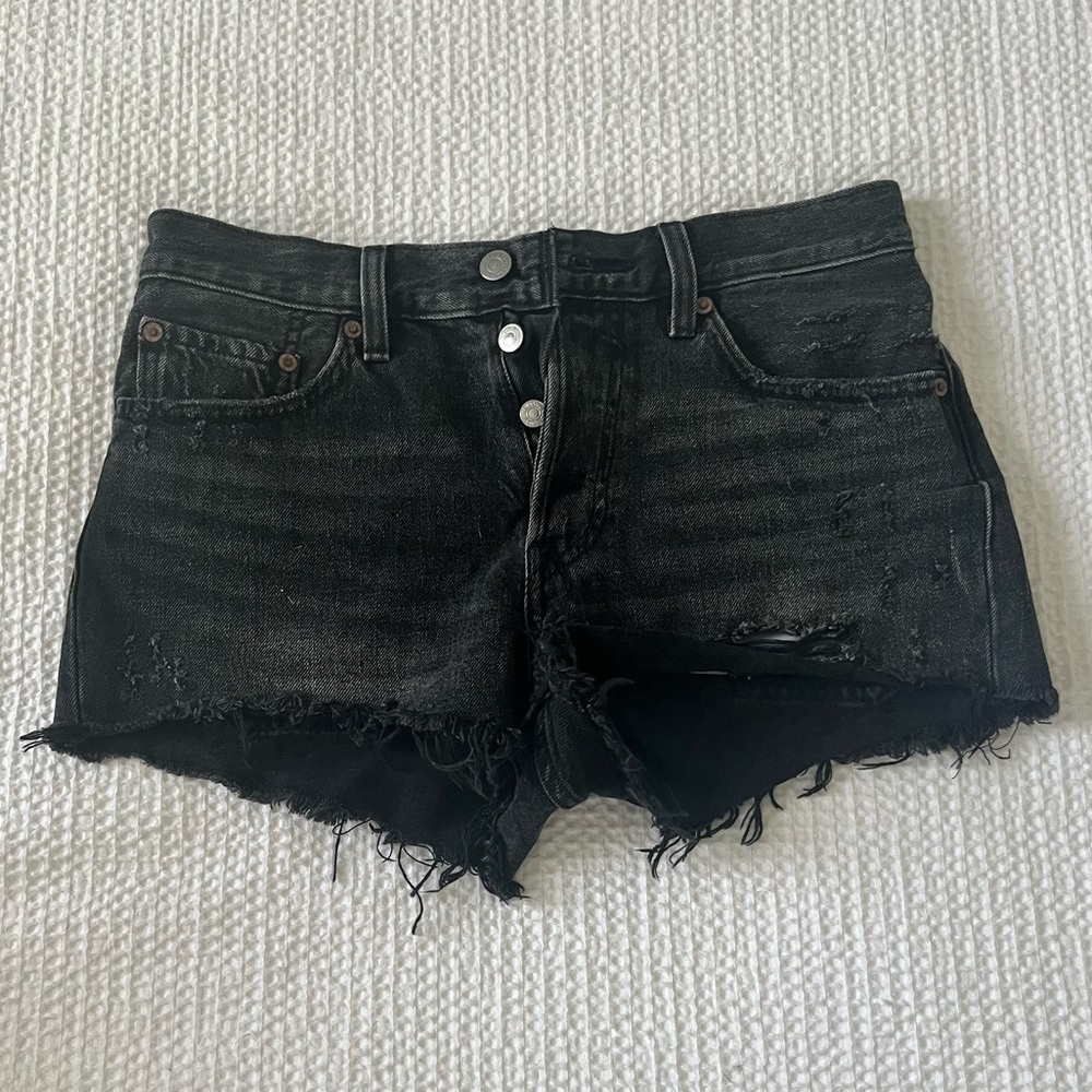 Levi’s high rise cutoff shorts